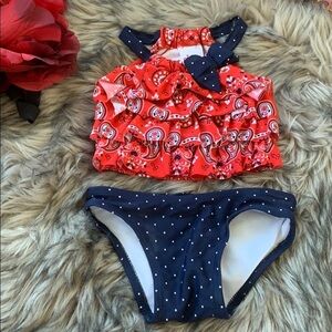 Circo Red White & Blue Swimsuit